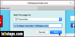 Export Safari bookmarks to HTML - Step 1