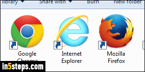 Change default browser in Windows 7 - Step 1