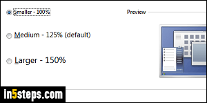 Change screen resolution in Windows 7 - Step 5