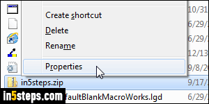 Copy a file path in Windows 7 - Step 3