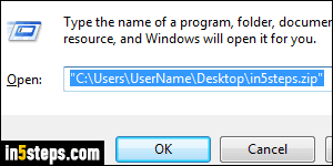 Copy a file path in Windows 7 - Step 5