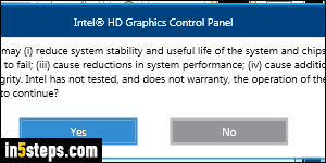 Create a custom screen resolution - Step 1