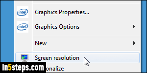 Create a custom screen resolution - Step 5