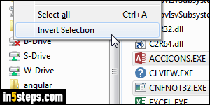 Select files in Windows - Step 4