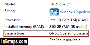 Is my Windows version 32-bit or 64-bit? - Step 3