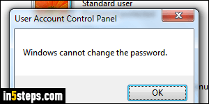 Prevent user changing Windows password - Step 5