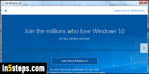 Remove Windows 10 notification - Step 2