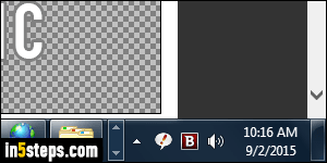 Show date + day in system clock - Step 3