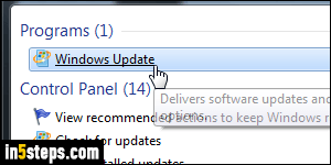 Stop auto installing Windows updates - Step 2